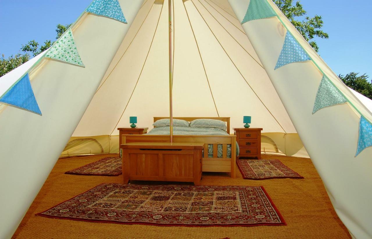 Camping La Foret De Tesse Eksteriør bilde